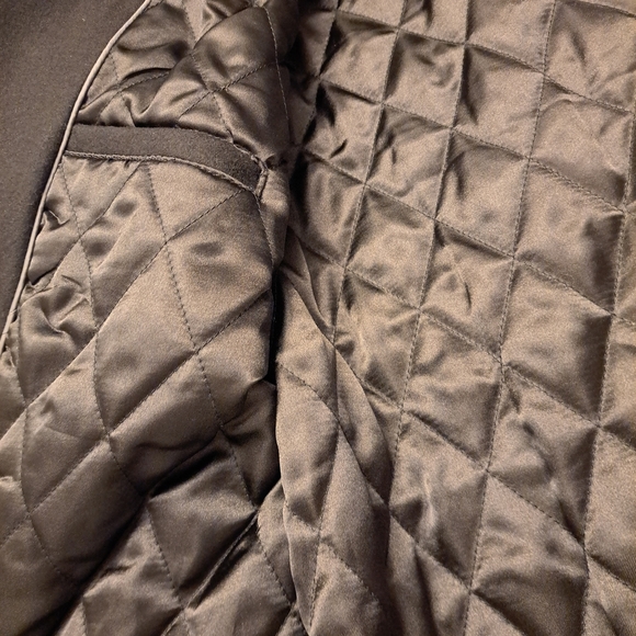 Perry Ellis Portfolio Wool Blend Black Jacket – Size Large - Picture 3 of 5